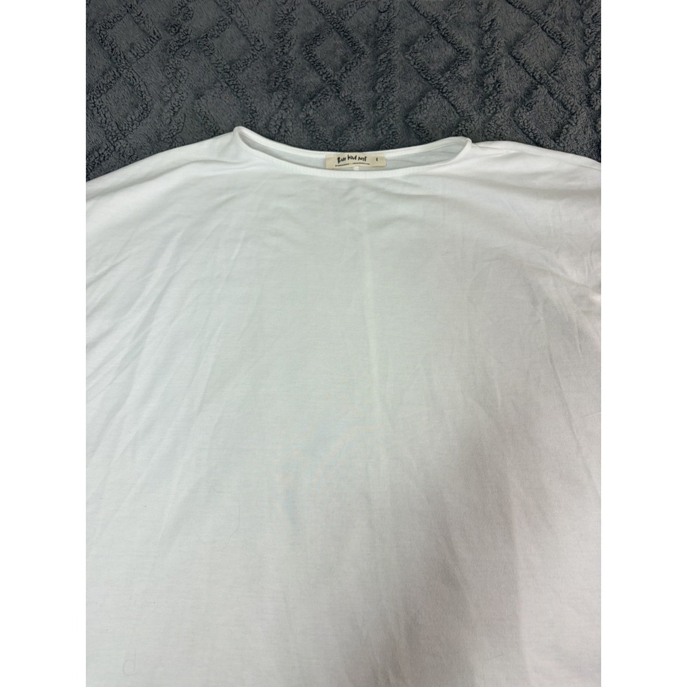 Women's Oversized Pullover White Light Weight Top